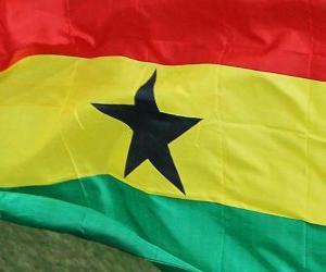 Puzzle Σημαία της Γκάνας